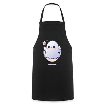 amical - Tablier de cuisine - noir - Devant - AI Model Male 185 dark (185cm)