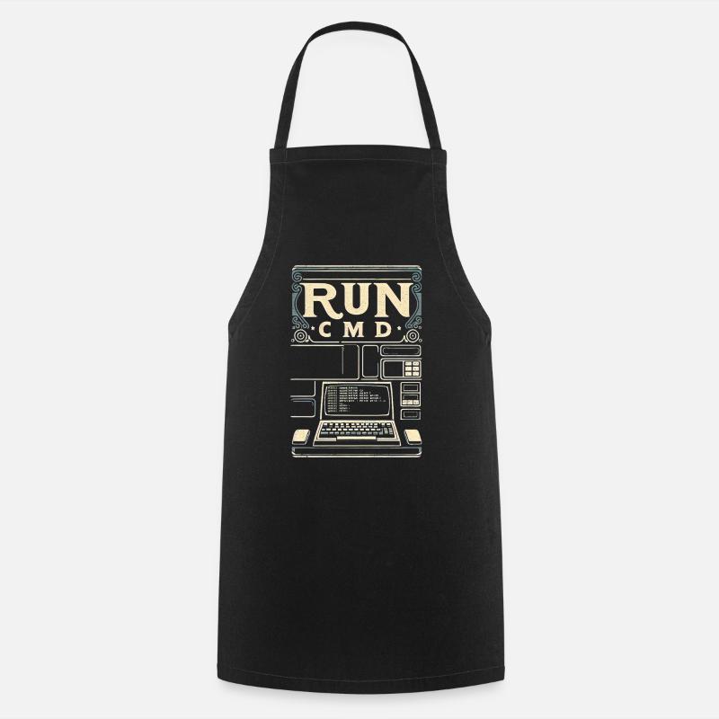 Run Cmd 36 - Kochschürze - Schwarz