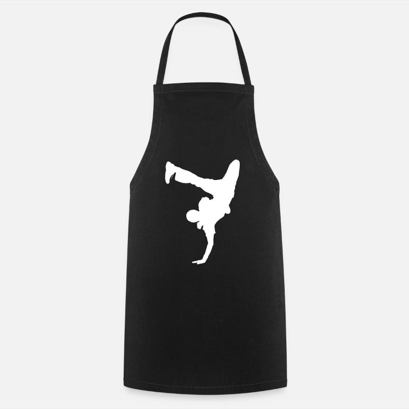 Breakdancer Handstand Geschenk Kinder Breakdancing - Kochschürze - Schwarz