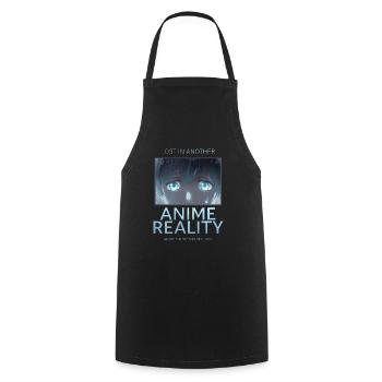 Lost in Another Reality – Anime Addict Reality - Cooking Apron - black - Front - AI Model Male 185 dark (185cm)