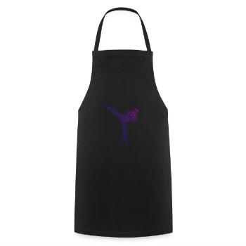 Kickboxing Kickboxing Kickboxer Homme Kickboxing - Tablier de cuisine - noir - Devant - AI Model Male 185 dark (185cm)