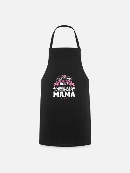 Mutter Mama Tochter Geschenk - Kochschürze - Schwarz