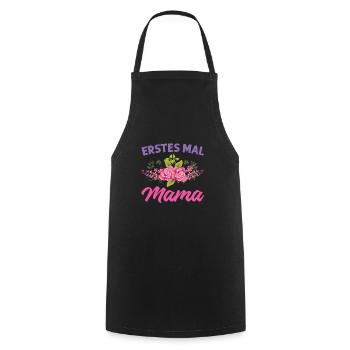 Mutter Mama Tochter Geschenk - Kochschürze - Schwarz - Vorne - AI Model Male 185 dark (185cm)