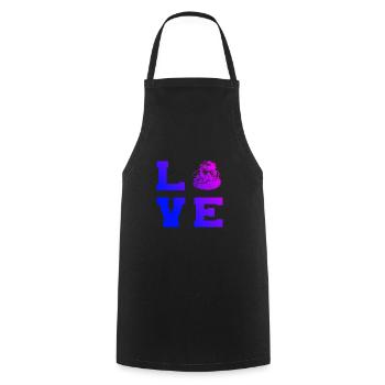 Diving Men's Scuba Diving Scuba Diver - Cooking Apron - black - Front - AI Model Male 185 dark (185cm)