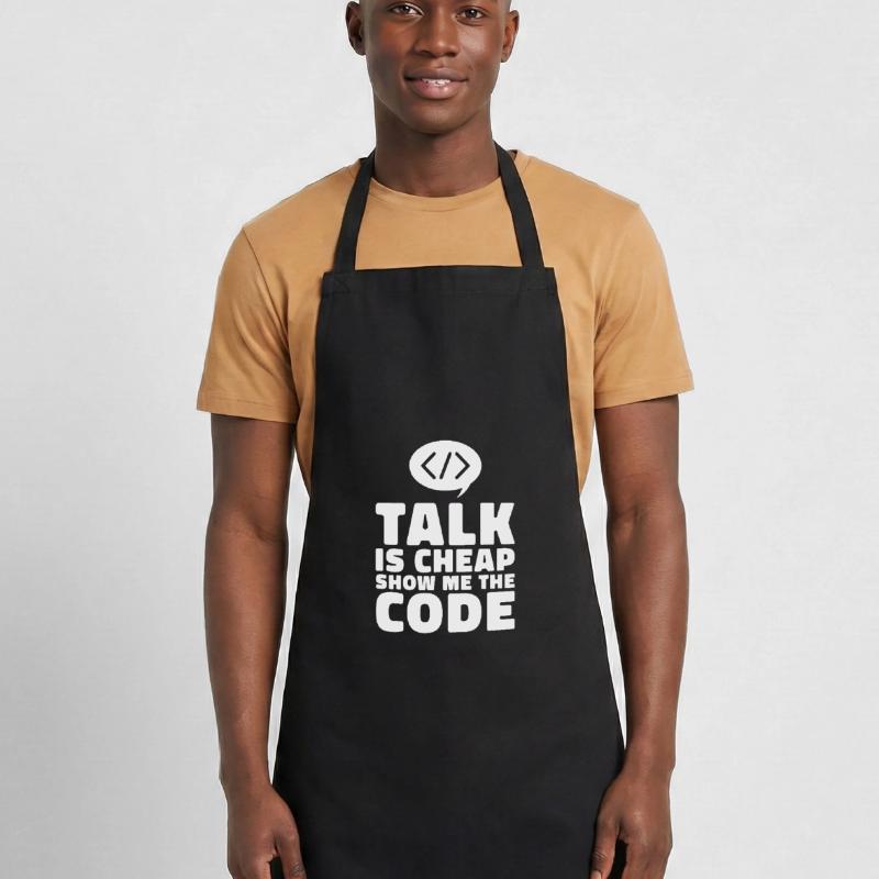 Programmeur Coder Développeur de logiciels Tablier de cuisine