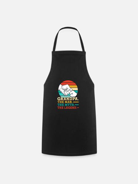 Opa Opa Geschenk - Kochschürze - Schwarz