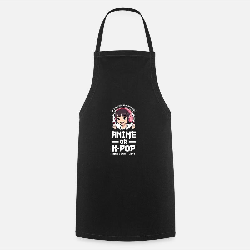 K-Pop-K-Pop-Merch K-Pop-Waren Geschenk - Kochschürze - Schwarz