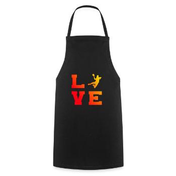 Jeux de Handball Handball Femmes Handball Handball Handball - Tablier de cuisine - noir - Devant - AI Model Male 185 dark (185cm)