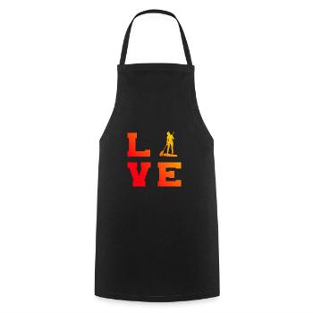 Stand up Paddling Board Standup Paddle Standup Pad - Cooking Apron - black - Front - AI Model Male 185 dark (185cm)
