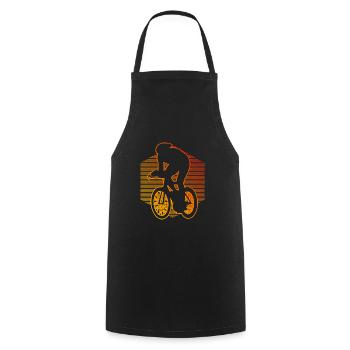 Cycliste sur route femmes course cyclisme vélo de route - Tablier de cuisine - noir - Devant - AI Model Male 185 dark (185cm)