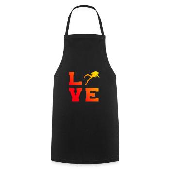 Plongeur Plongeur Hommes Plongée Libre Plongée Plongée - Tablier de cuisine - noir - Devant - AI Model Male 185 dark (185cm)