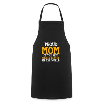 Soccer Mom Soccer Mom Sport Geschenk - Kochschürze - Schwarz - Vorne - AI Model Male 185 dark (185cm)