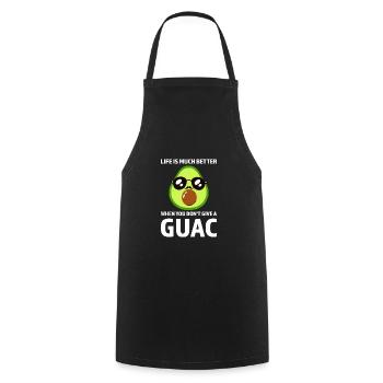 Avocados Avocado Avocado-Liebhaber Geschenk - Kochschürze - Schwarz - Vorne - AI Model Male 185 dark (185cm)