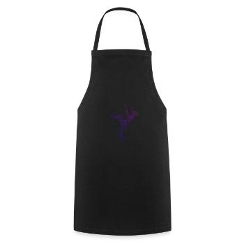 Boulder Climber Climber Escalade Bloc - Tablier de cuisine - noir - Devant - AI Model Male 185 dark (185cm)