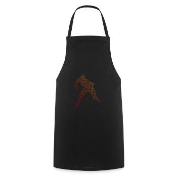Hockey sur glace masculin Hockey sur glace Jeux de hockey sur glace - Tablier de cuisine - noir - Devant - AI Model Male 185 dark (185cm)