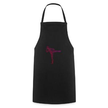 Muay Thai Boxe Femme Boxe Thaï Hommes Boxe Thaï - Tablier de cuisine - noir - Devant - AI Model Male 185 dark (185cm)