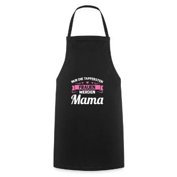 Mutter Mutter Tag Mama Geschenk - Kochschürze - Schwarz - Vorne - AI Model Male 185 dark (185cm)