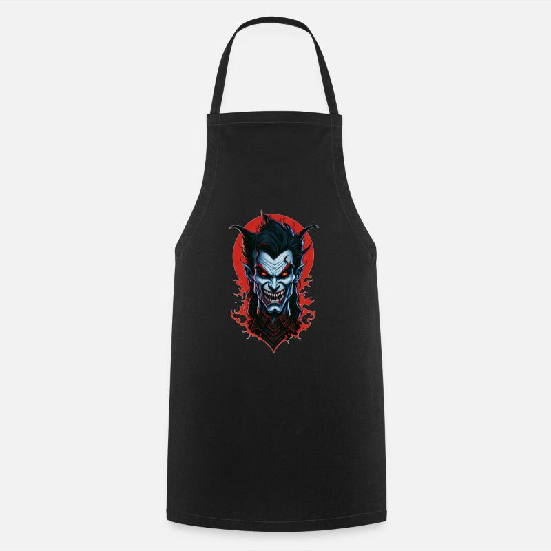 Lucifer - Cooking Apron - black