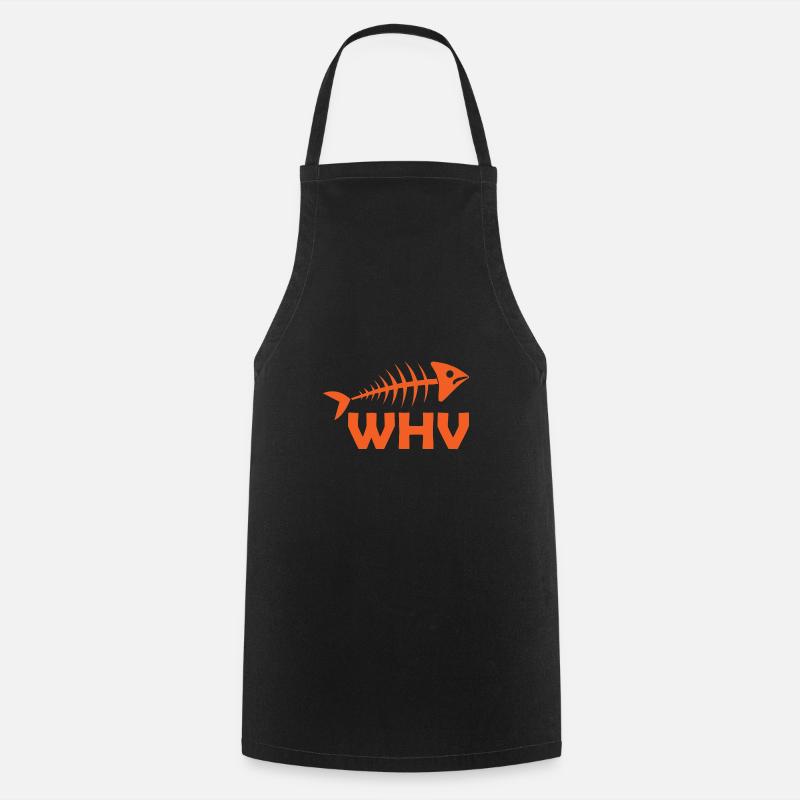 Fischgräte WHV - Kochschürze - Schwarz