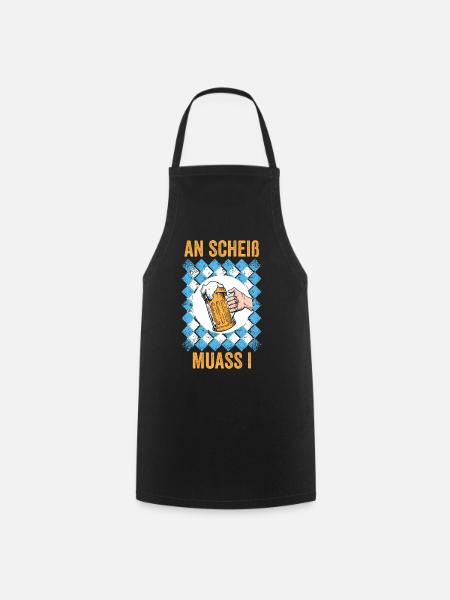 Trachten München Dirndl - Kochschürze - Schwarz
