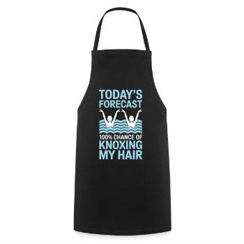 Synchronschwimmen Kunstschwimmen Wassersport - Kochschürze - Schwarz - Vorne - AI Model Male 185 dark (185cm)