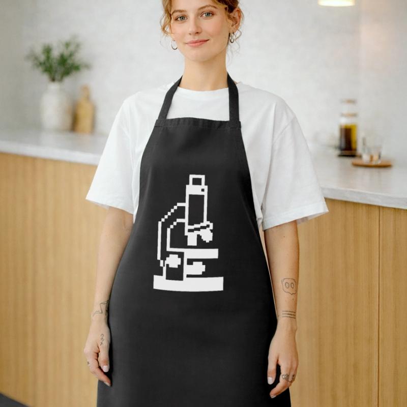 Laboratoire de microscope à pixels 8 bits Tablier de cuisine