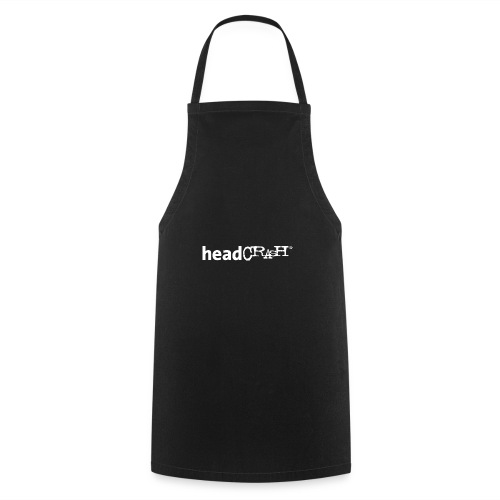 headCRASH Logo white - Kochschürze