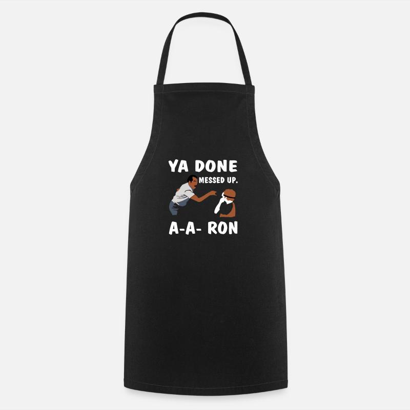 Ya Done..... - Cooking Apron - black