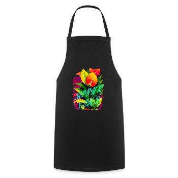 AMBIANCE ESTIVALE - Tablier de cuisine - noir - Devant - AI Model Male 185 dark (185cm)