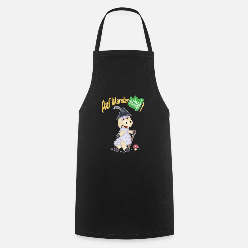 Moutons errants - Tablier de cuisine - noir
