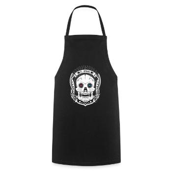 The gringo 1 T shirt - Cooking Apron - black - Front - AI Model Male 185 dark (185cm)