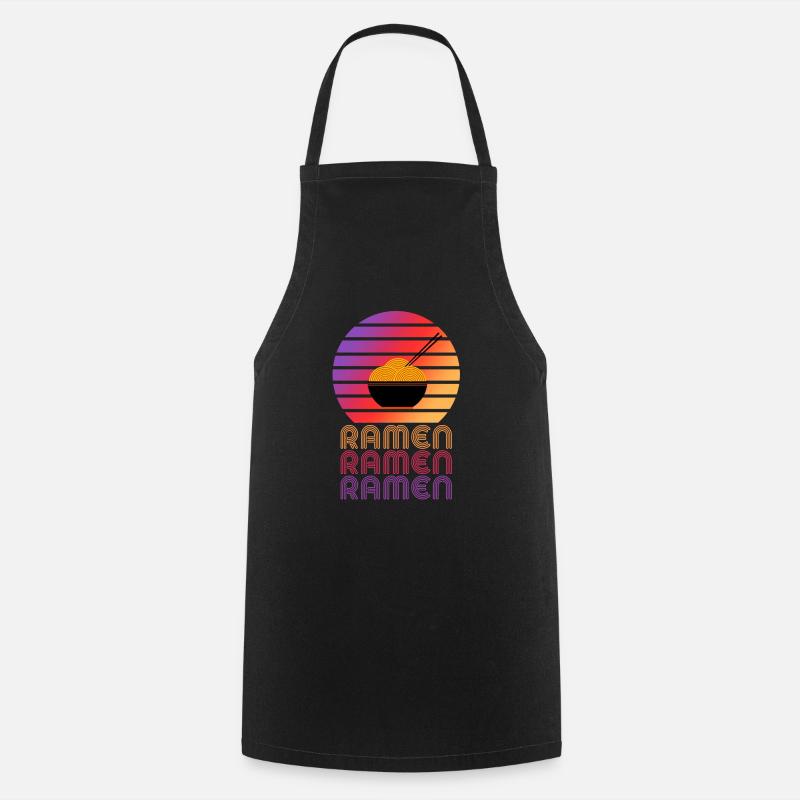 Ramen - Cooking Apron - black