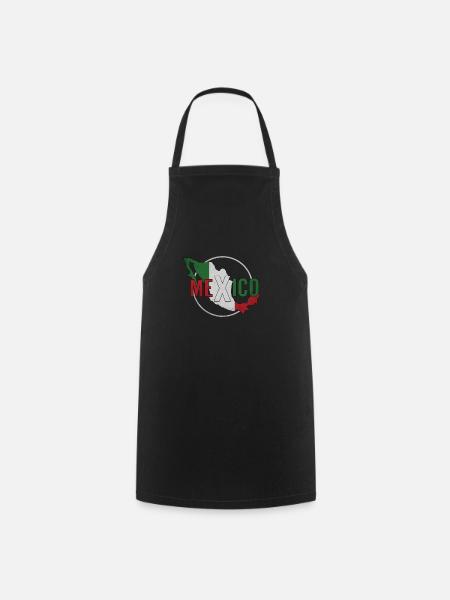 Mexiko - Kochschürze - Schwarz