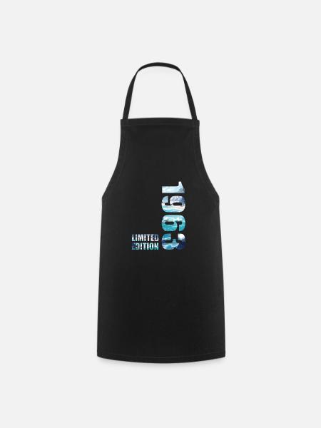 1963. Idée d’anniversaire T-Shirt en édition limitée - Tablier de cuisine - noir