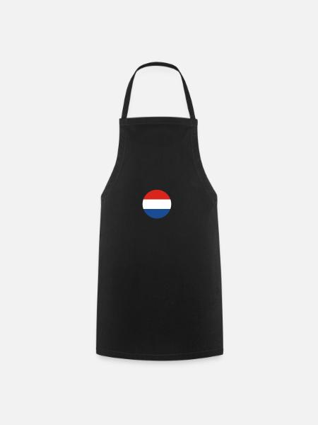 Niederlande Niederländische Flagge Niederländer - Kochschürze - Schwarz