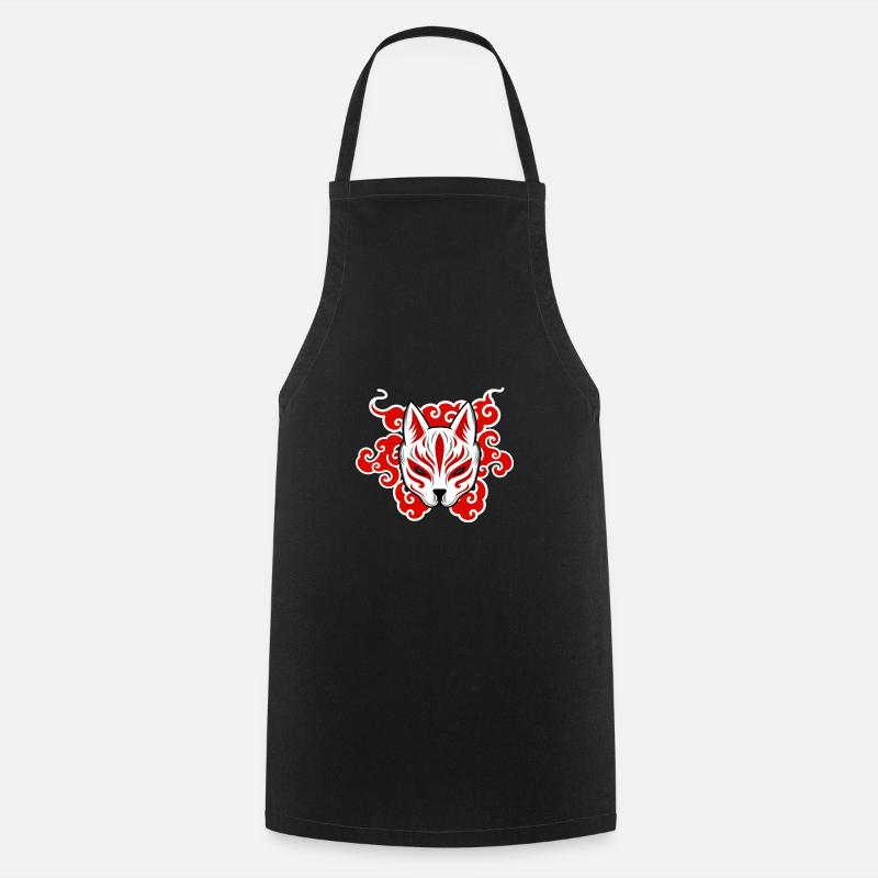 Aka no Okami - Tablier de cuisine - noir