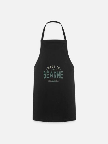 MADE IN Béarn cadeau homme anniversaire béarnais - Tablier de cuisine - noir