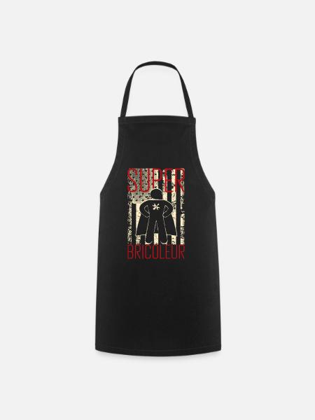 Super bricoleur - Tablier de cuisine - noir