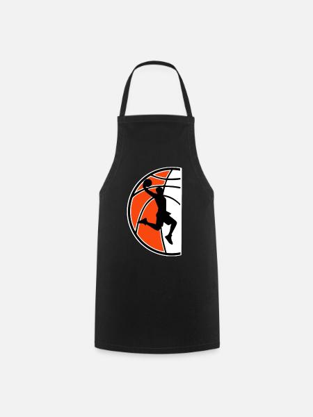 Basketball Basketballer - Kochschürze - Schwarz