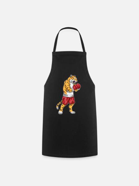 Gants de boxe Tiger Boxer Boxing - Tablier de cuisine - noir