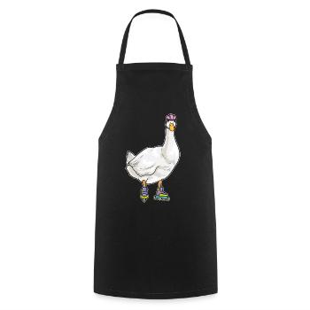 Patinage en ligne canard Patins en ligne - Tablier de cuisine - noir - Devant - AI Model Male 185 dark (185cm)