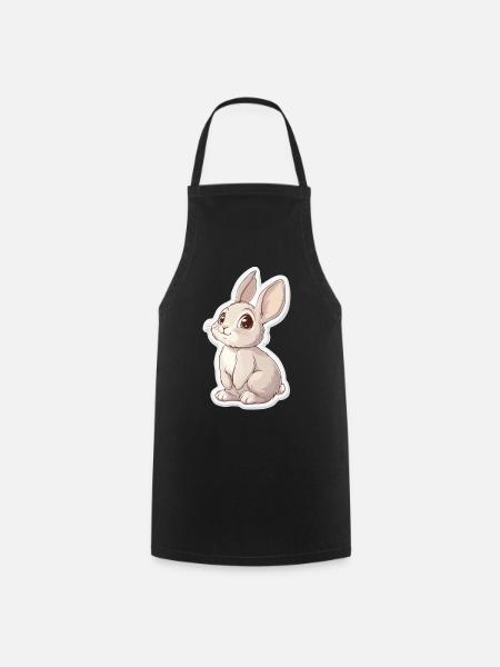 Hase - Kochschürze - Schwarz