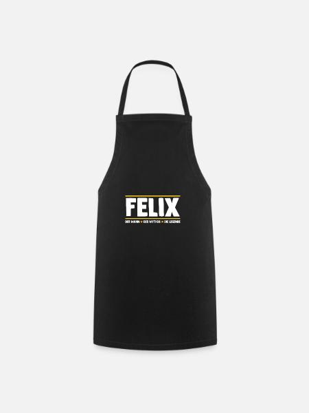 Felix - Kochschürze - Schwarz