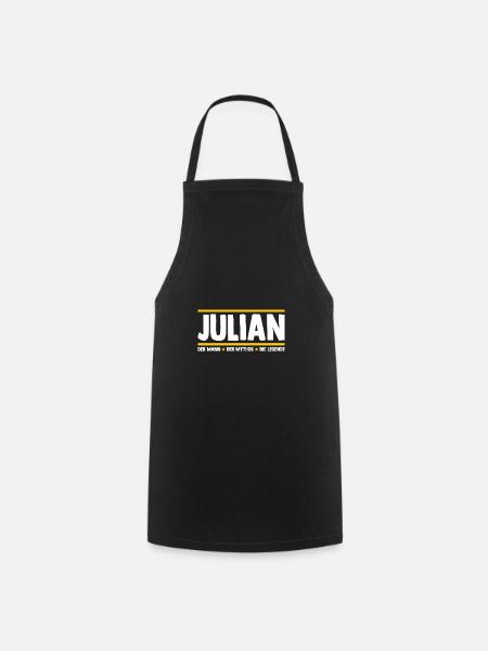 Julian - Kochschürze - Schwarz