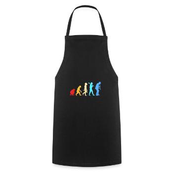 Clarinet - Cooking Apron - black - Front - AI Model Male 185 dark (185cm)