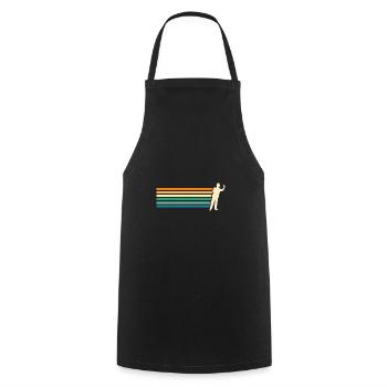 Darts player Darts - Cooking Apron - black - Front - AI Model Male 185 dark (185cm)