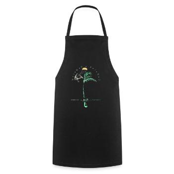 Windkind Surfers - Kochschürze - Schwarz - Vorne - AI Model Male 185 dark (185cm)