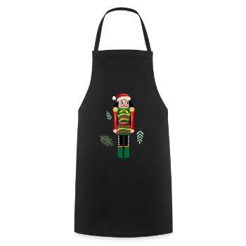 Mexican Nutcracker - Cooking Apron - black - Front - AI Model Male 185 dark (185cm)