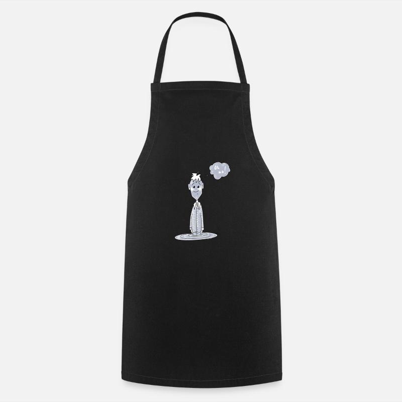 oh no! - Cooking Apron - black