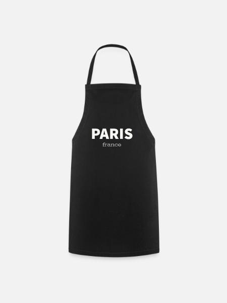 PARIS - Cooking Apron - black